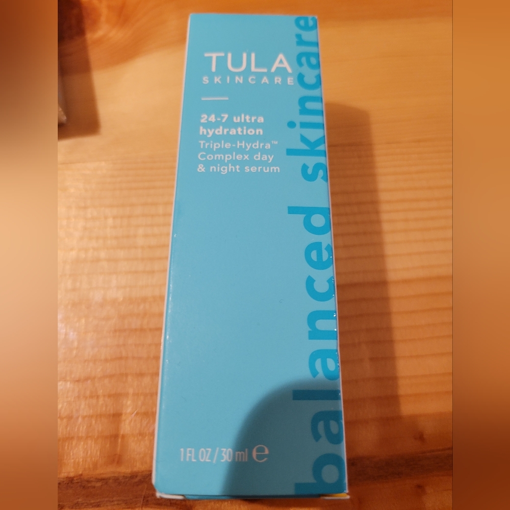 TULA Skincare 24-7 Ultra Hydration Serum Full Size New In Box